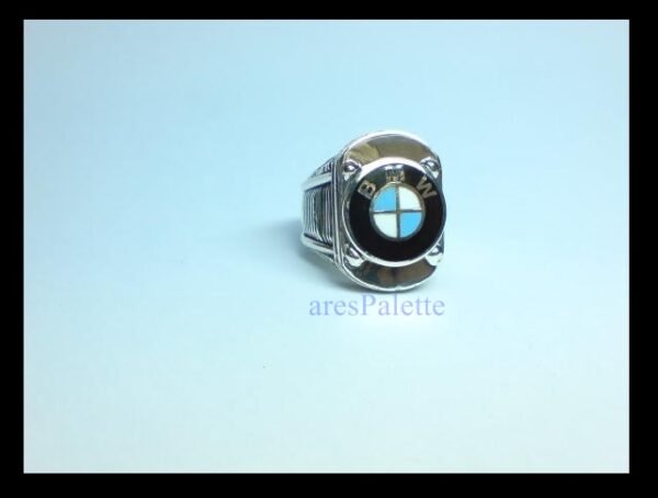 BMW Ring-''Aircooled''-Special Design Handmade Ring-925 silver