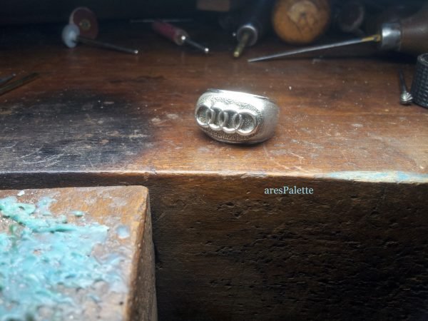 Audi Ring Special design Audi Handmade ring-925 silver
