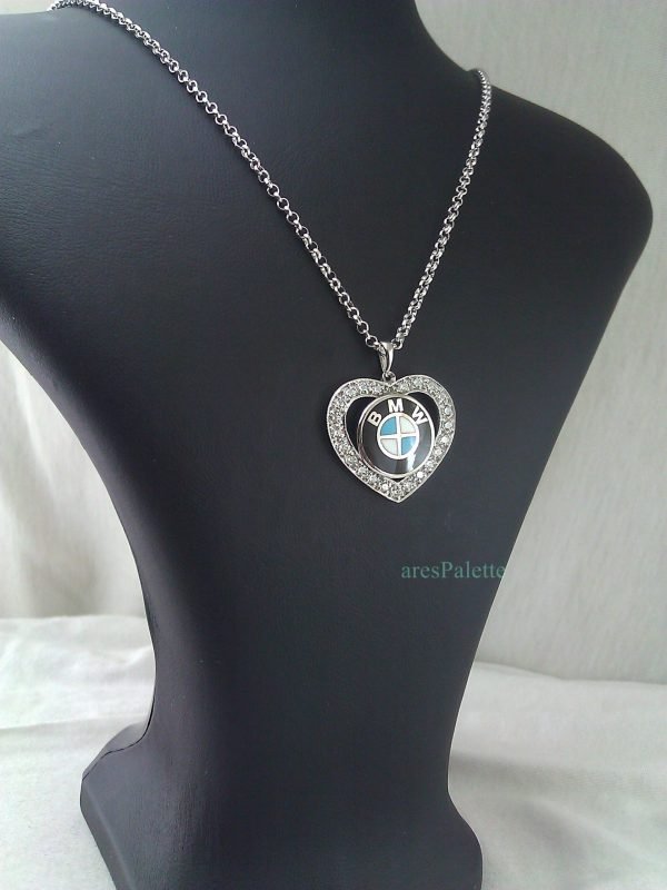 BMW Necklace Handmade 925 silver "Love Edition"