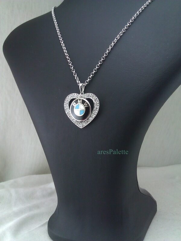 BMW Necklace Handmade 925 silver "Love Edition"