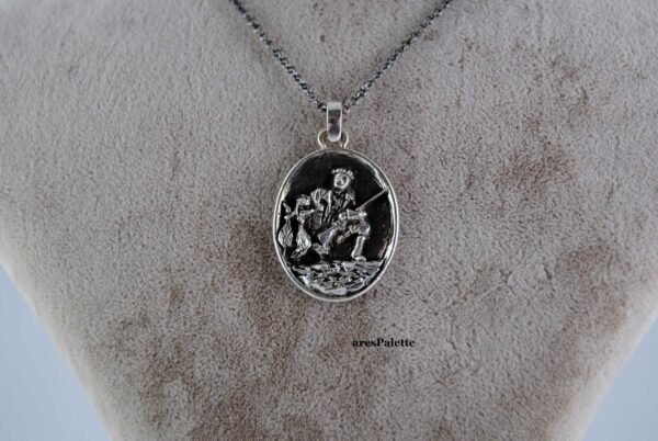 Hunter Necklace 925 Silver Handmade