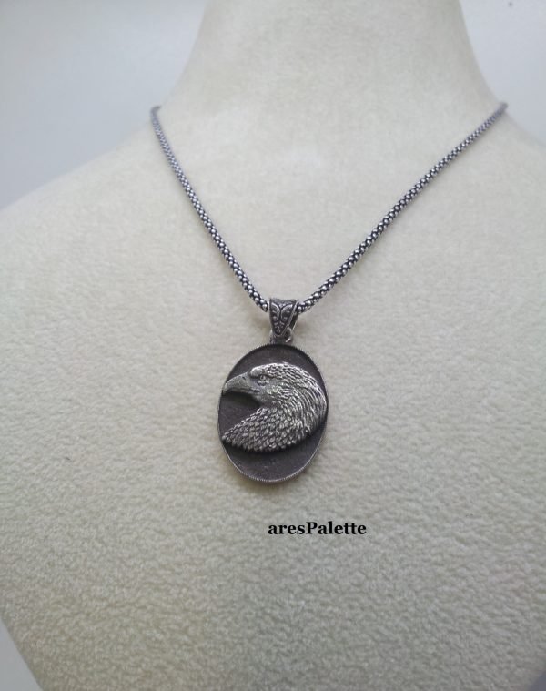 Eagle Necklace 925 silver-Handmade