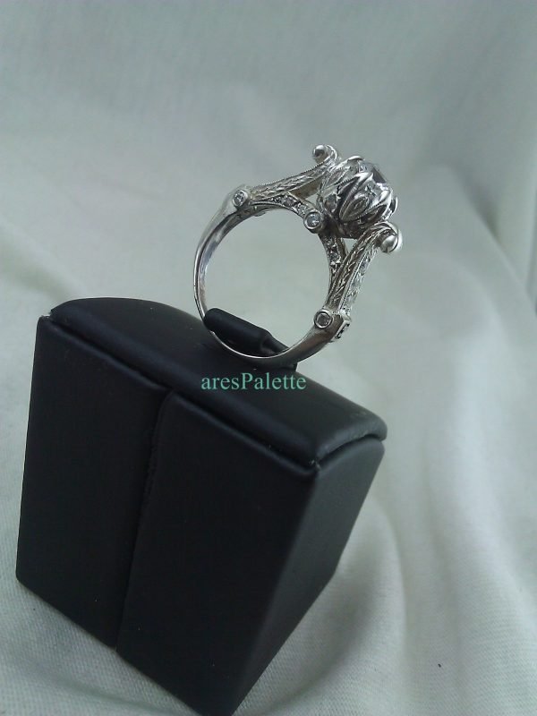 Special Design Engraved Wedding Ring-925 Silver