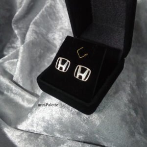 Honda Silver Earrings