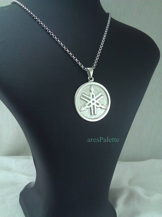 YAMAHA Necklace Handmade-925 silver