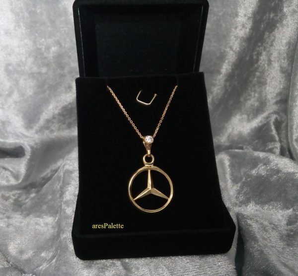 Mercedes Yellow Gold Edition Necklace