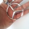 Mercedes Necklace Big Logo Necklace-Handmade-925 silver