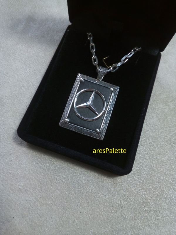 Mercedes Benz Necklace Special Design Jewelry 925 Silver