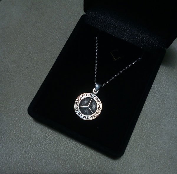 Mercedes Silver Necklace