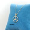 Mercedes Jewelry Solid Silver 925 Necklace Car Enthusiast Gift