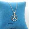 Mercedes Jewelry Solid Silver 925 Necklace Car Enthusiast Gift