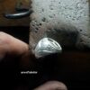 Mercedes Ring Special design ring-925 silver-White Swarovski-Custom Initials