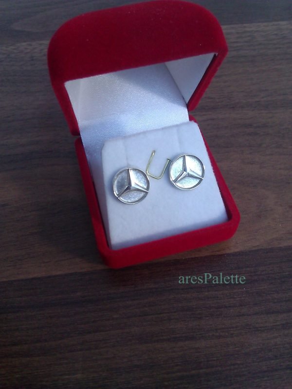 mercedes earrings