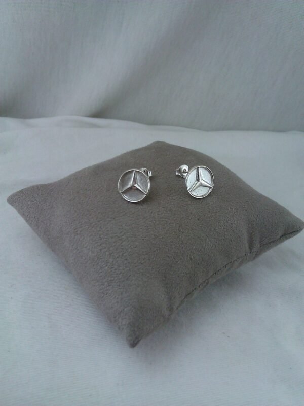 Mercedes Earrings Handmade 925 silver