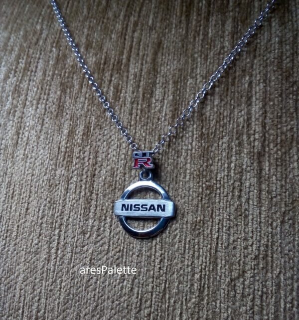 Nissan GTR Necklace - Handmade Sterling Silver Necklace