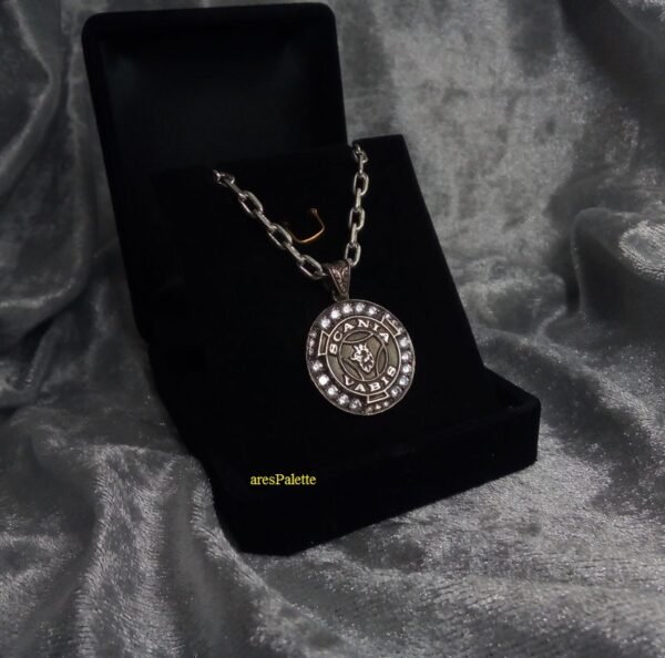 Scania Jewelry Scania Vabis Necklace ''Swarovski Edition'' Fully handmade 925 Silver