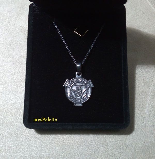 Scania Vabis Necklace ''Black Edition'' Handmade-925 Silver