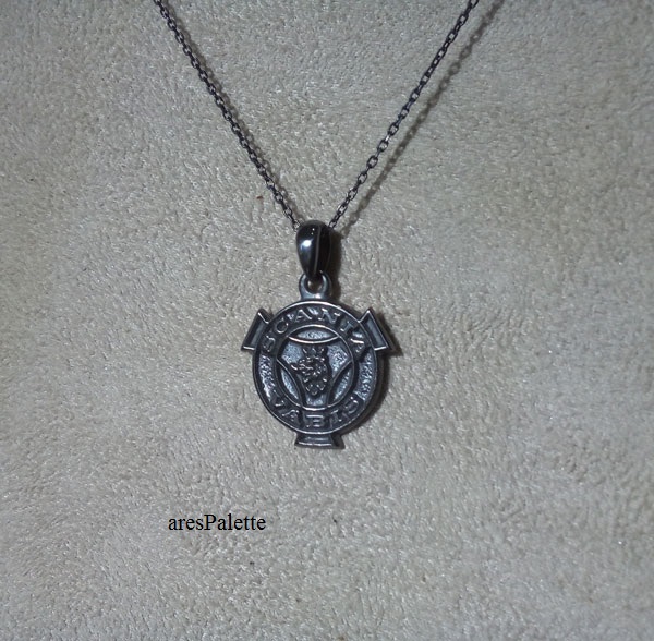 Scania Vabis Necklace ''Black Edition'' Handmade-925 Silver