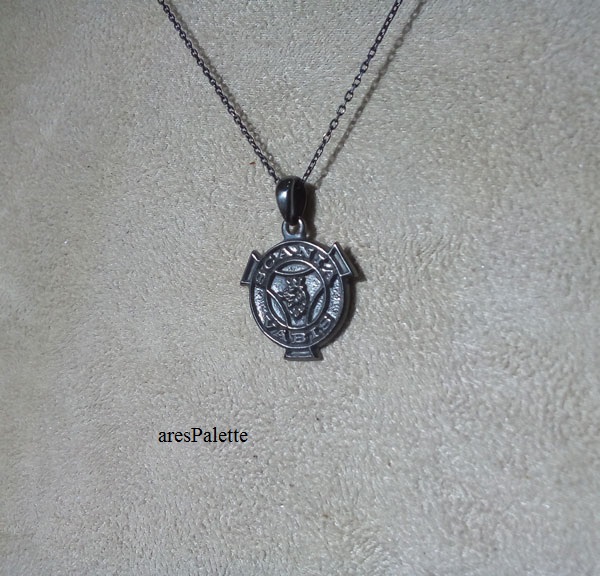 Scania Vabis Necklace ''Black Edition'' Handmade-925 Silver
