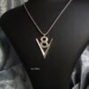 V8 Necklace 925 Silver