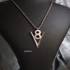 V8 Necklace 925 Silver