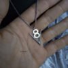 V8 Necklace 925 Silver