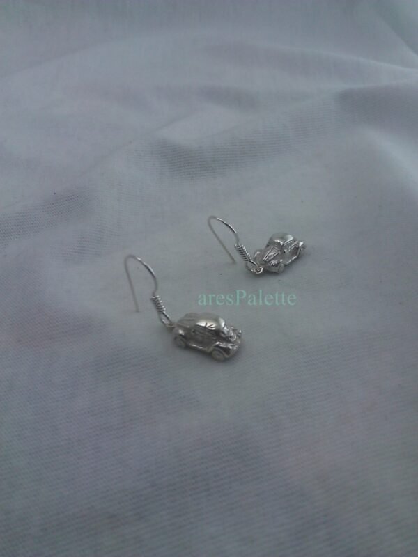 VW Beetle Set Jewelry 925 Silver Handmade