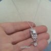 VW Beetle Necklace ”Swarovski Wedding Ring Edition''