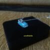 Volkswagen Necklace 4 Blue Version 925 Silver