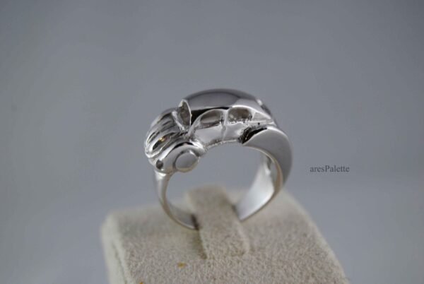 Volkswagen Beetle Ring 925 Silver Handmade-VW Jewellery