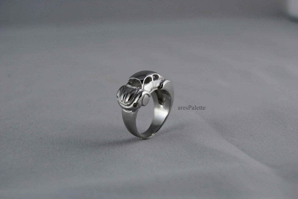 Volkswagen Beetle Ring 925 Silver HandmadeVW Jewellery