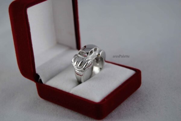 Volkswagen Beetle Ring 925 Silver Handmade-VW Jewellery