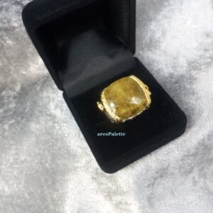 Yellow Aventurine Ring