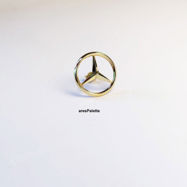 Mercedes Earring 2 Handmade 925 Silver