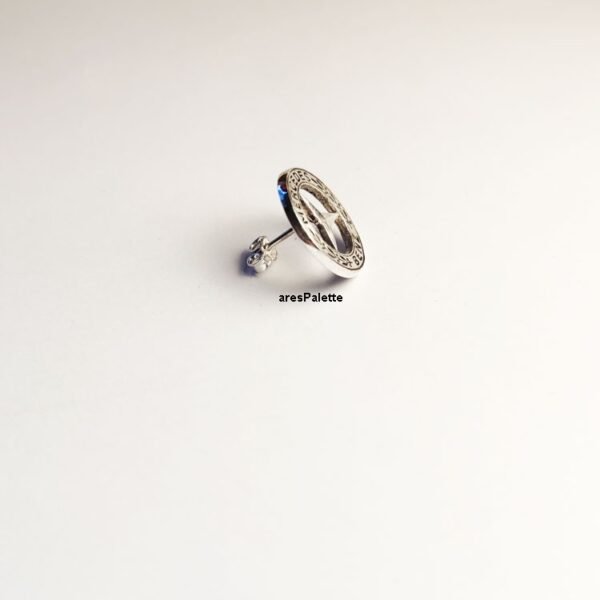 Mercedes Earring 3 Handmade 925 Silver