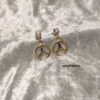 Mercedes Earrings Handmade 925 Silver