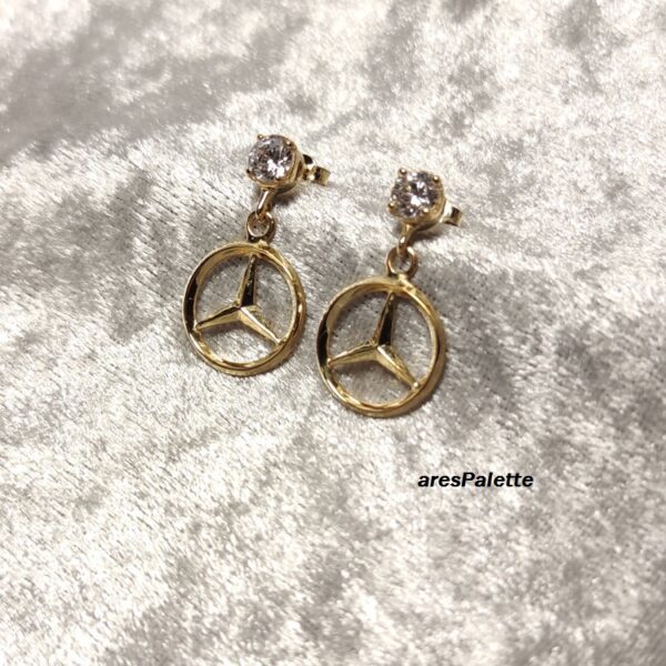 mercedes earrings