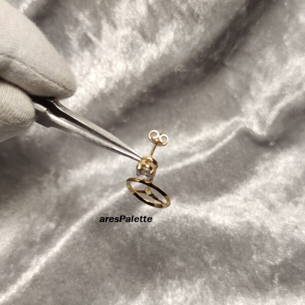 Mercedes Earrings Handmade 925 Silver