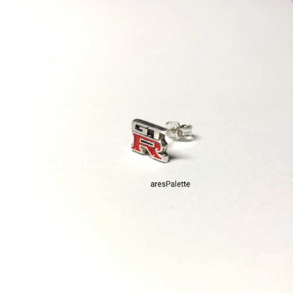 Nissan Jewelry GTR Earring 925 Silver Handmade # 17